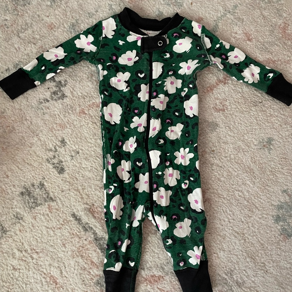 Hanna Andersson Floral One Piece Size 3-6 months